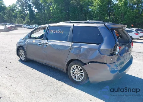 2014 Toyota Sienna Xle V6 8 Passenger из США, поврежденный, VIN 5TDYK3DC2ES458548